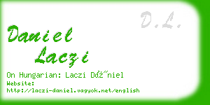 daniel laczi business card